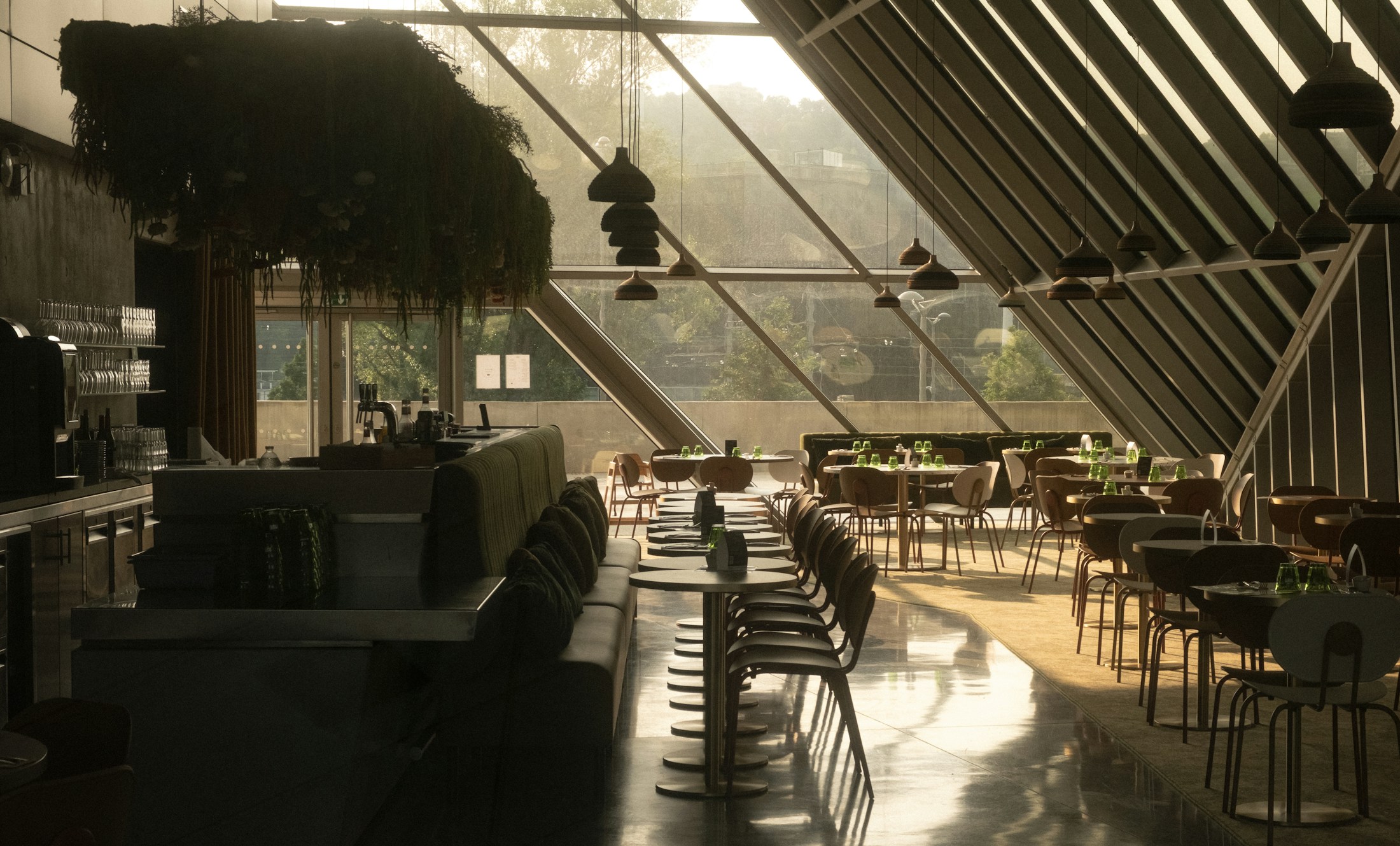 Completed hospitality interior