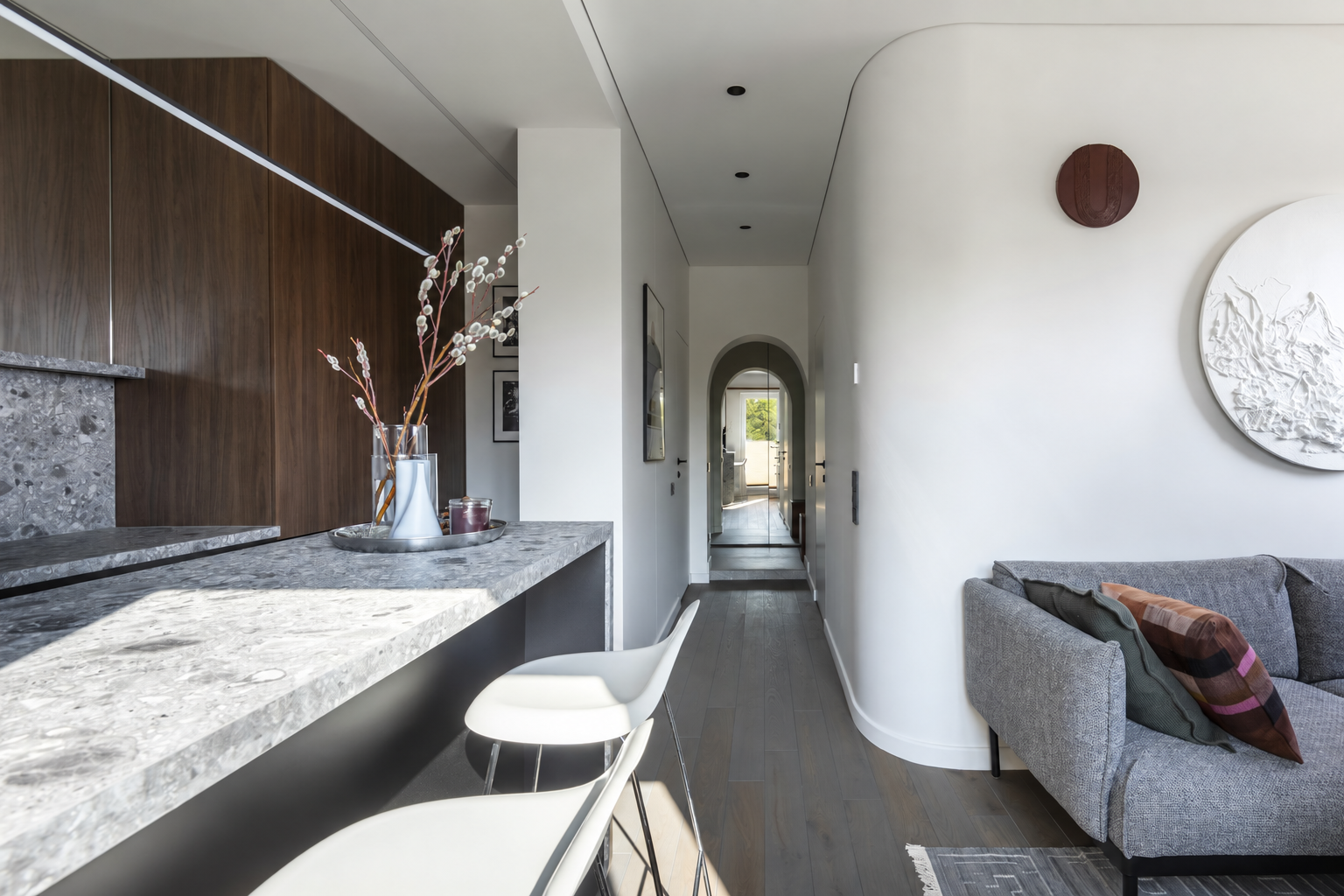 Contemporary residential interior